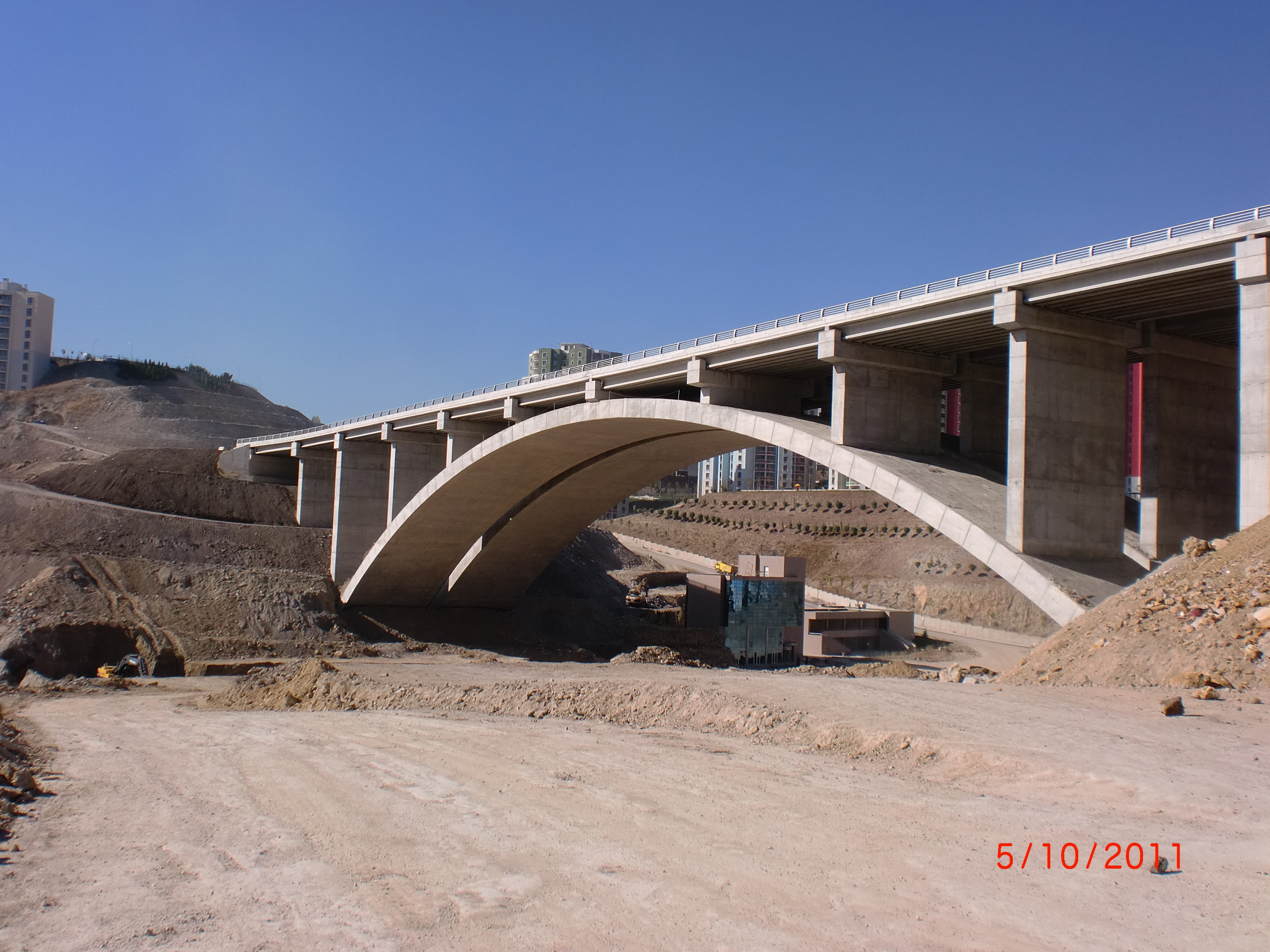 Kuzey Ankara Kentsel Dönüşüm Projesi Kapsamında Tünel,Viyadük ve Yol Yapımı