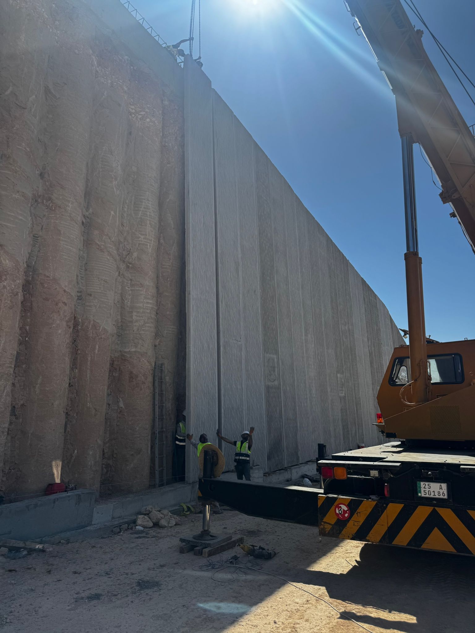 Duhok/ Baadre Yolu Prekast Panel ve Harpuşta Yapım